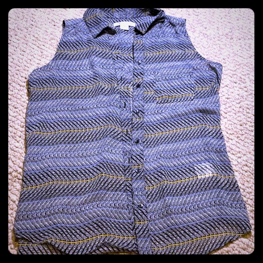 Liz Claiborne sleeveless blouse